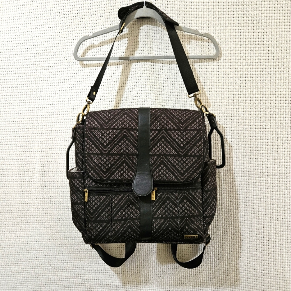 NWOT JJ Cole Diaper Bag Backpack Utility Tote Work Bag